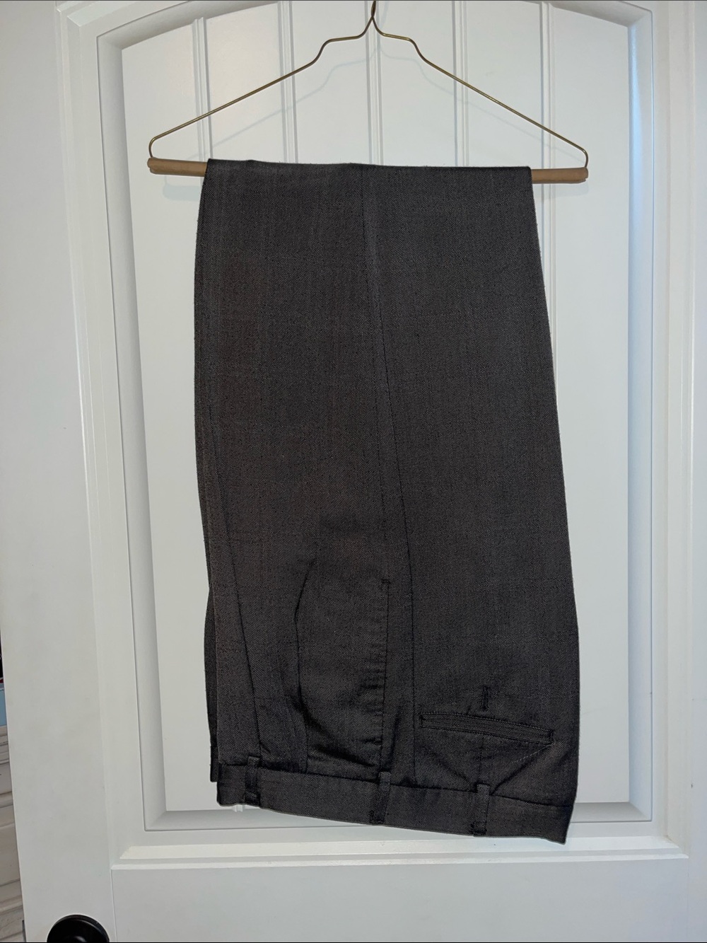 jf j.ferrar Men's Dress Pants in Charcoal Gray